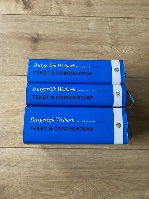 Burgelijk Wetboek Tekst & Commentaar 1 tm 10 - elfde druk, Ophalen, Nieuw, WO, Wolters Kluwer