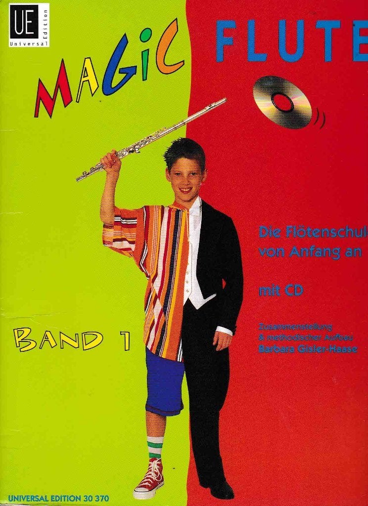 Magic Flute met Cd Band 1 nieuwstaat ( 4923 ), Klassiek, Dwarsfluit of Piccolo, Ophalen of Verzenden, Zo goed als nieuw