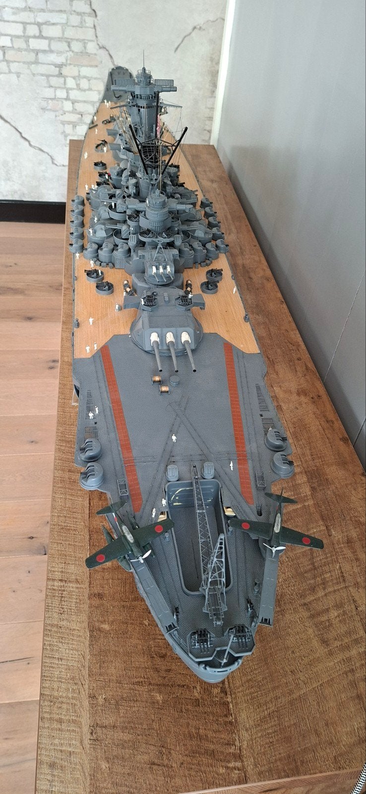 RC Modelbouw Schip Yamato Schaal 1/150 - 1.77m lang, Hobby en Vrije tijd, Modelbouw | Boten en Schepen, Ophalen