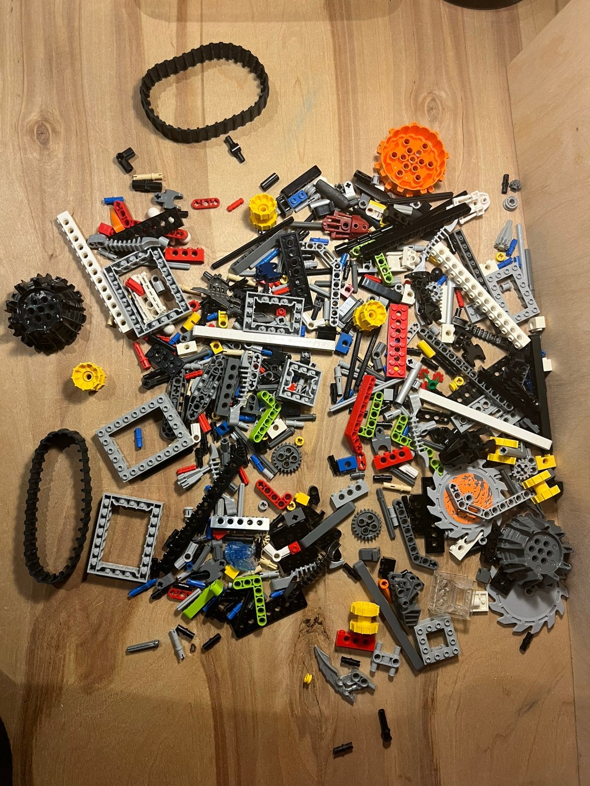 095 - Lego Partij/Lot Technic Onderdelen, Gebruikt, Lego, Ophalen of Verzenden, Technic