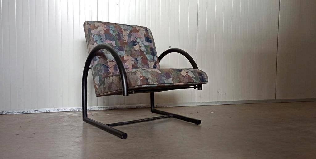 Vintage Cirkel fauteuil, Mazairac & Boonzaaijer, Huis en Inrichting, Ophalen, Tweedehands, Tweedehands, 75 tot 100 cm