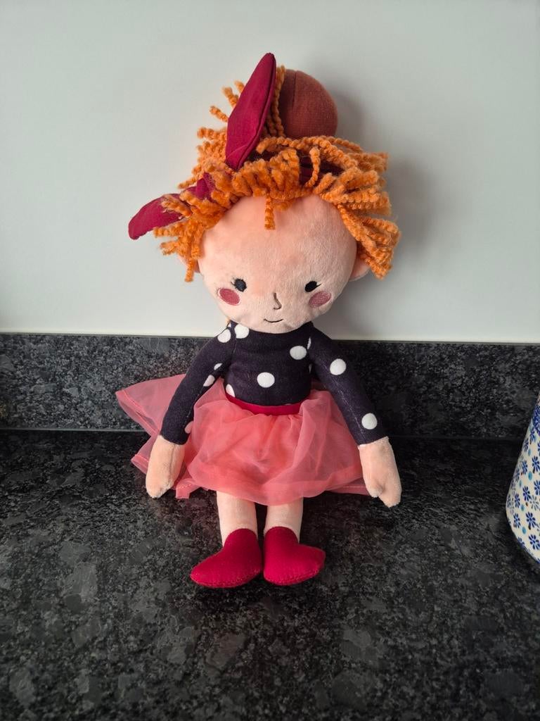 HEMA  - Knuffel Pop met tutu en stippentruitje, Ophalen of Verzenden, Zo goed als nieuw, Overige typen