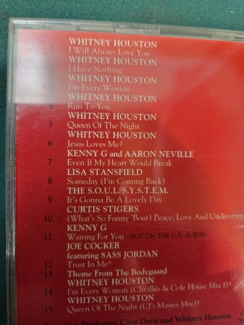 cd the bodyguard whitney houston, Ophalen of Verzenden