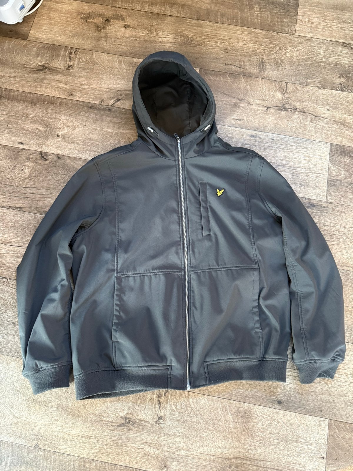 Lyle & Scott Jas - Zo goed als nieuw, Ophalen of Verzenden, Zo goed als nieuw, Maat 48/50 (M), Grijs
