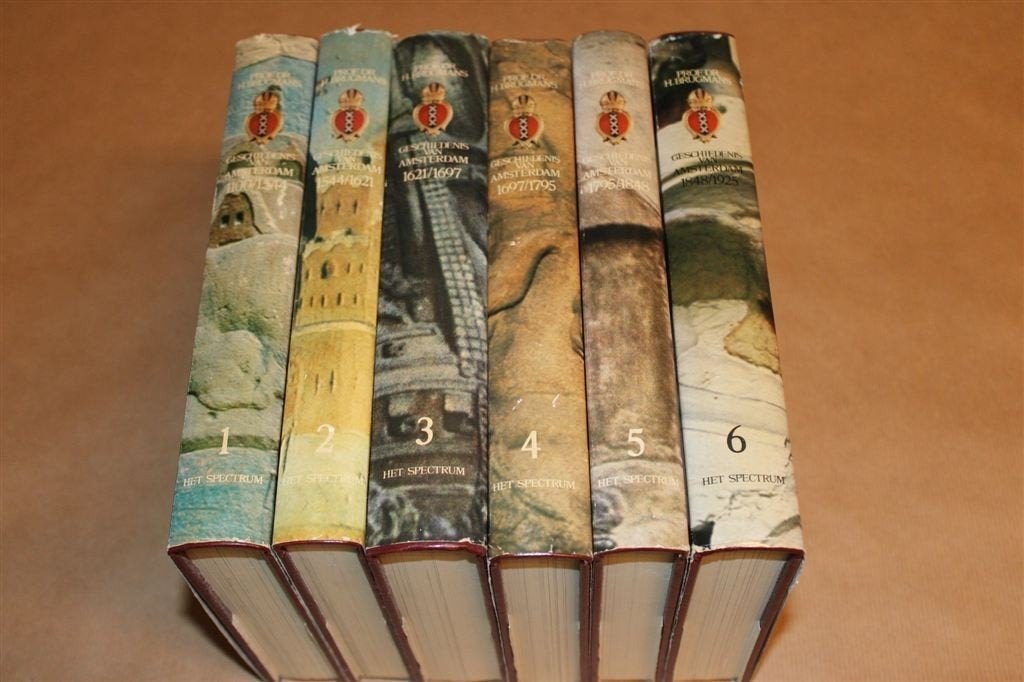 Standaardwerk Geschiedenis van Amsterdam — 6 Delen Compleet, Boeken, Ophalen of Verzenden, Gelezen