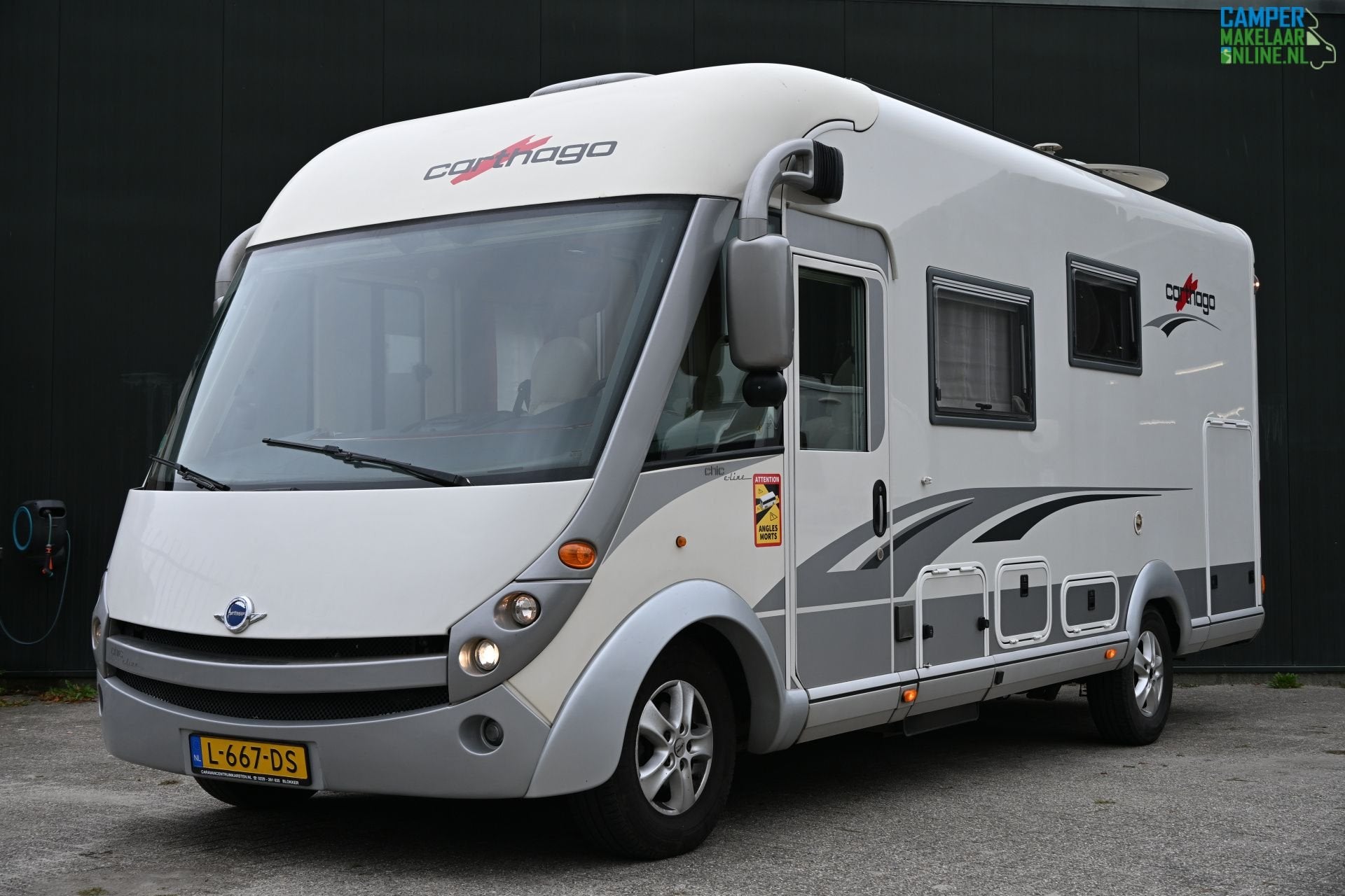 Carthago Chic E-Line 44 Wintercamper Alde Luchtvering, Integraal, Tot en met 2, 6 tot 7 meter, Bedrijf
