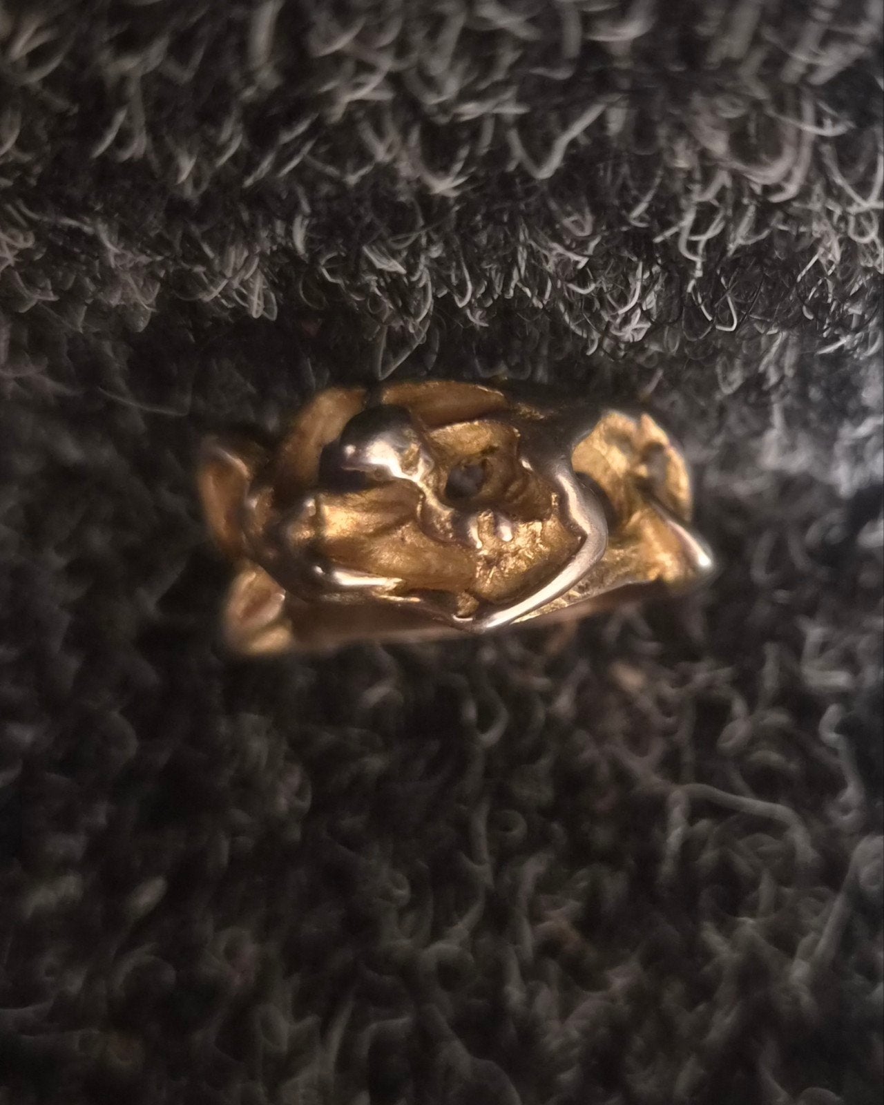 Unieke Kamasutra Ring - Gouden Kleur, Gebruikt, Ophalen of Verzenden, Dame of Heer, Goud