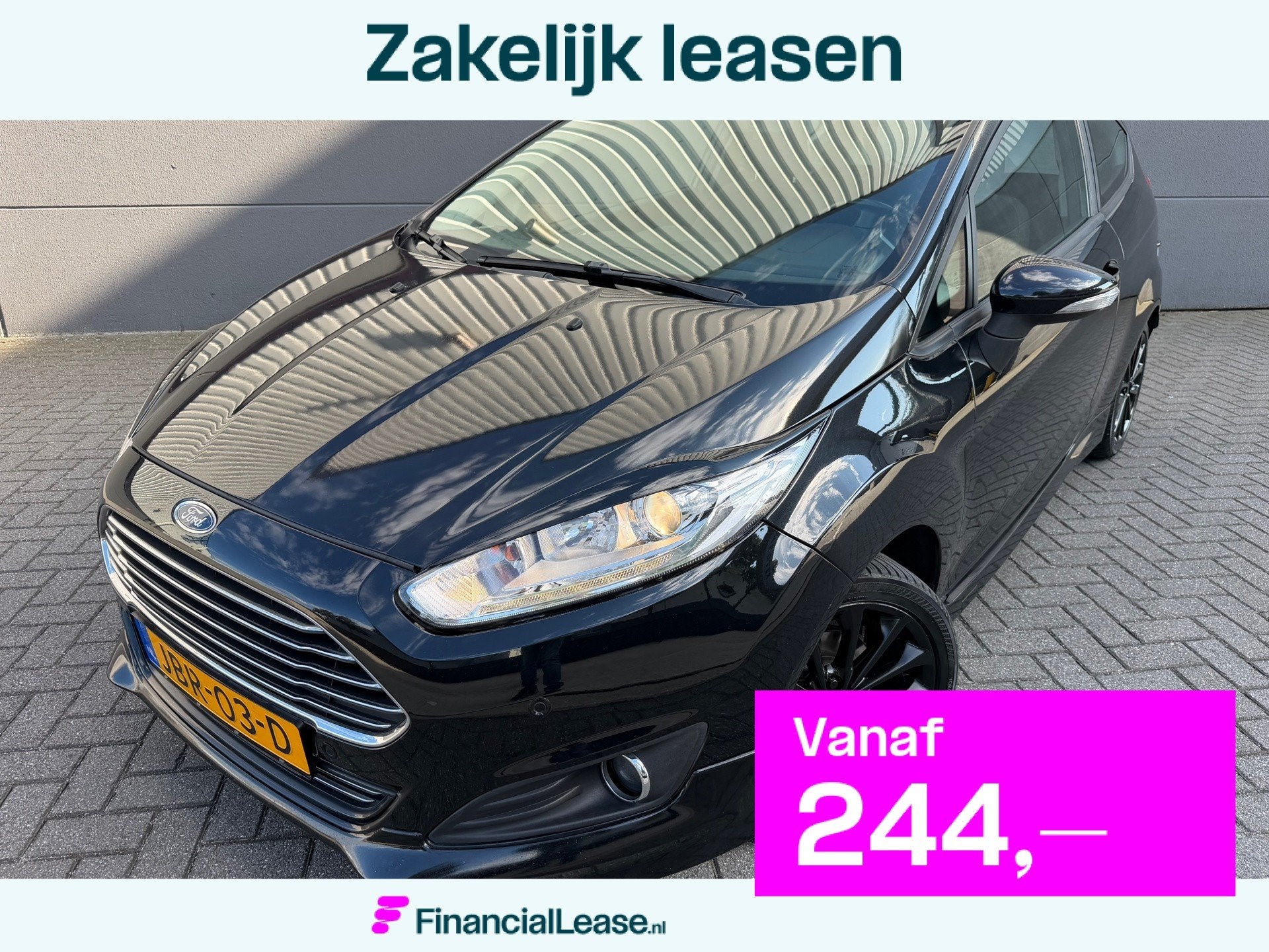 Ford FIESTA 1.0 EcoBoost Titanium ST Line 125PK*Bluetooth*Ve, Voorwielaandrijving, Euro 5, 125 pk, Gebruikt