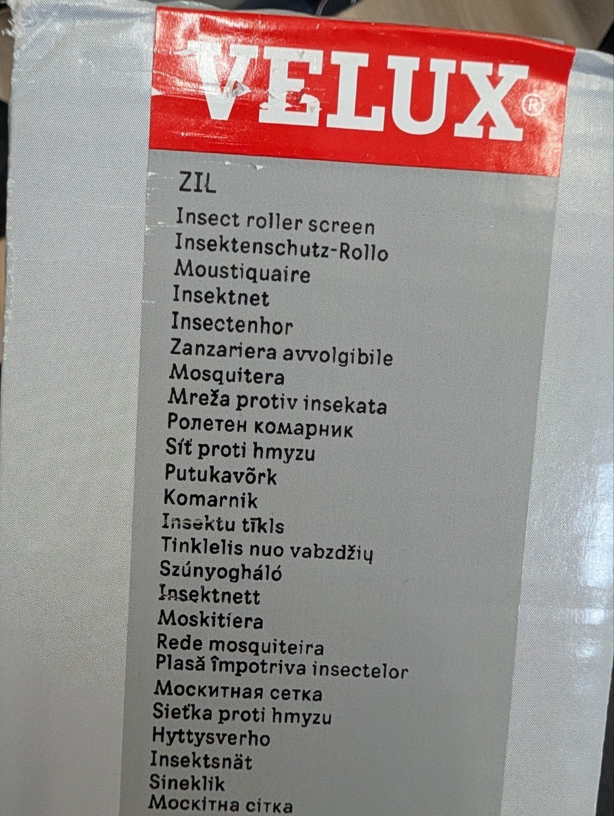 Velux ZIL UK04 Hor voor Dakraam - Nieuw in Doos, Ophalen, 80 tot 120 cm, 120 tot 160 cm, Nieuw