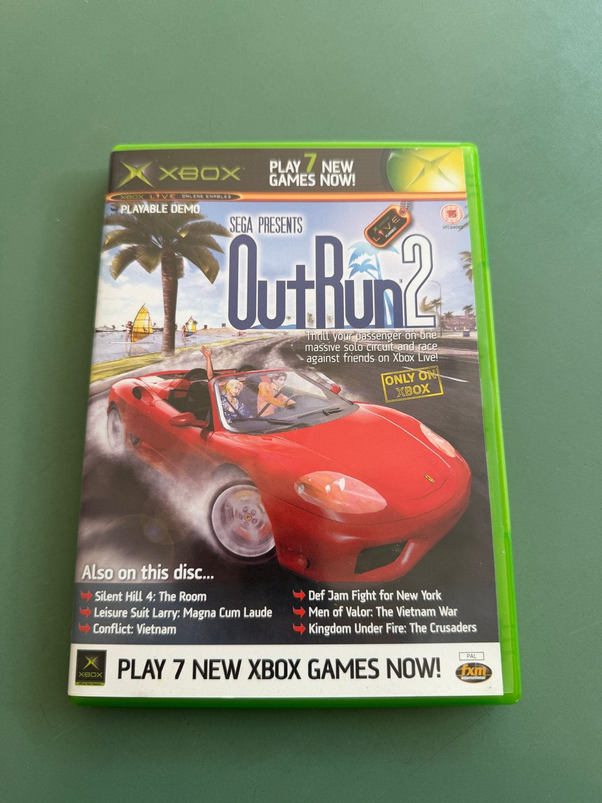 Xbox Demo Disc - OutRun 2 - Official Magazine game disc 35, Spelcomputers en Games, Online, 1 speler, Racen en Vliegen, Ophalen of Verzenden