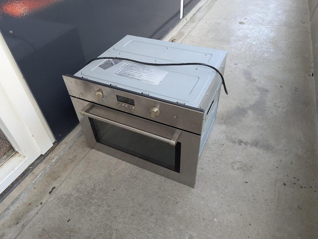 M-Systems (Boretti) inbouw oven combimagnetron MCM 450, Gebruikt, Oven met grill, Inbouw, Draaiplateau