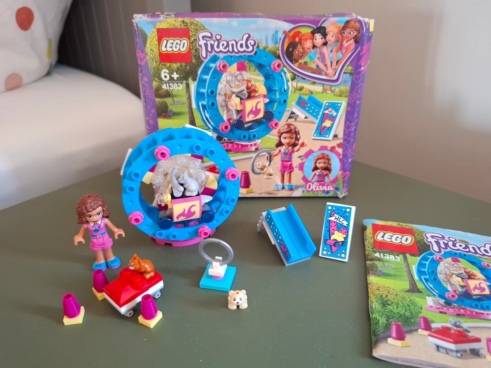 Lego Friends 41383 Olivia's Hamster Speeltuin, Ophalen, Gebruikt, Lego, Friends