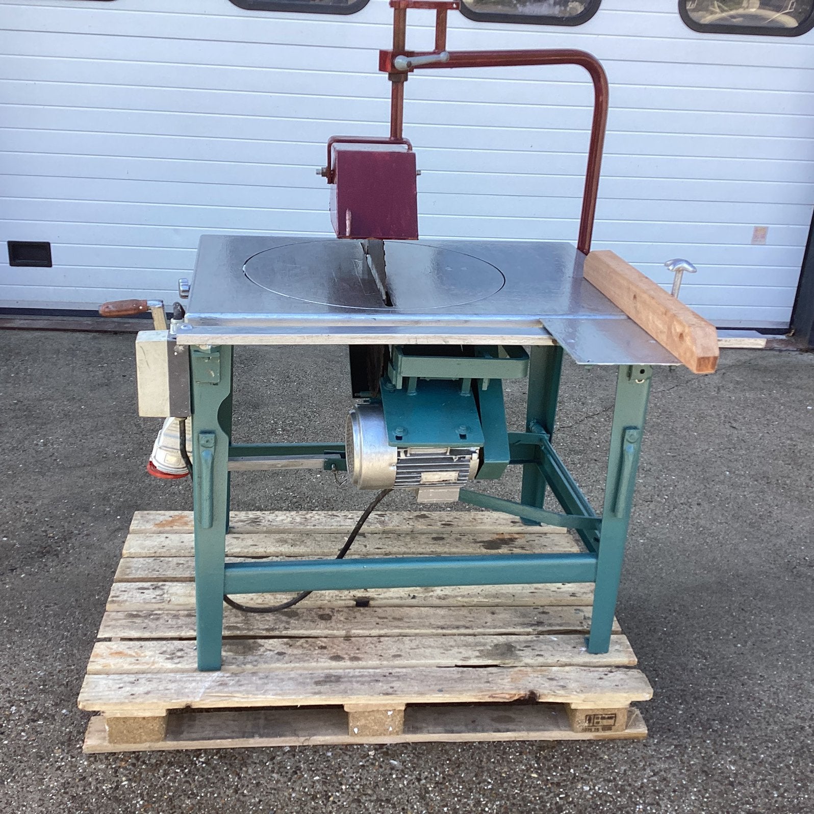 Gjerde bouwzaag/zaagtafel, Doe-het-zelf en Verbouw, Ophalen, Gebruikt
