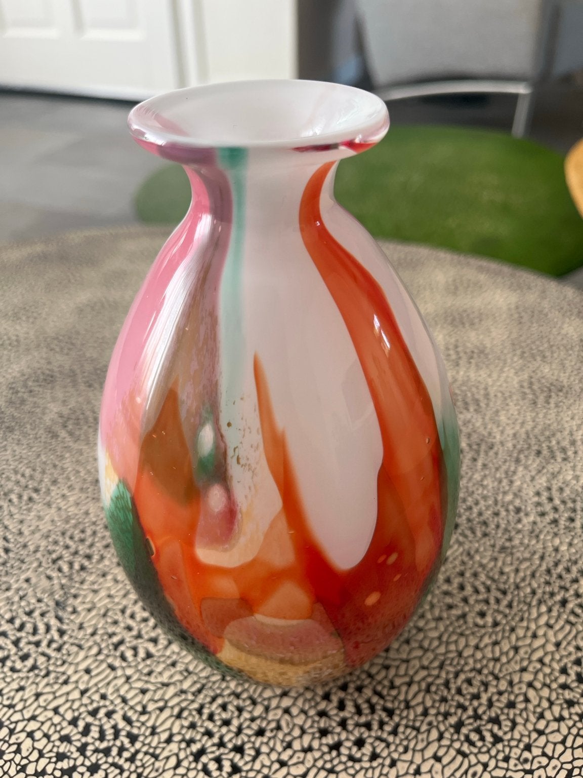 Fidrio Glass Vaas Drop H17 Mixed Colours - Nieuw, Ophalen of Verzenden