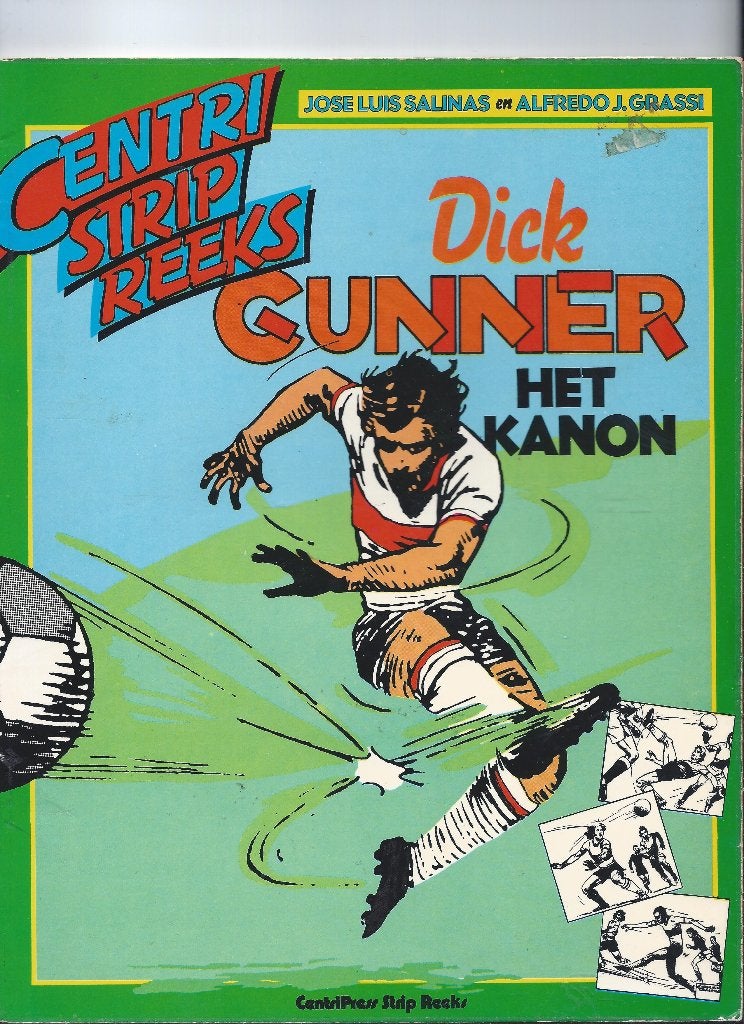 Dick Gunner Het Kanon magazine voor jeugdlectuur, Gelezen, Eén stripboek, Ophalen of Verzenden, Jose Luis Salinas en Alfredo J Grassi