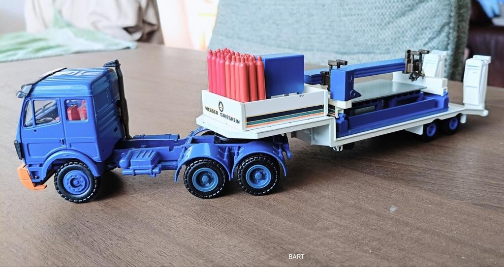 M-B MESSER GRIESHEIM SNIJTAFEL SET CONRAD, Ophalen of Verzenden, Zo goed als nieuw, Hijskraan, Tractor of Landbouw, Conrad
