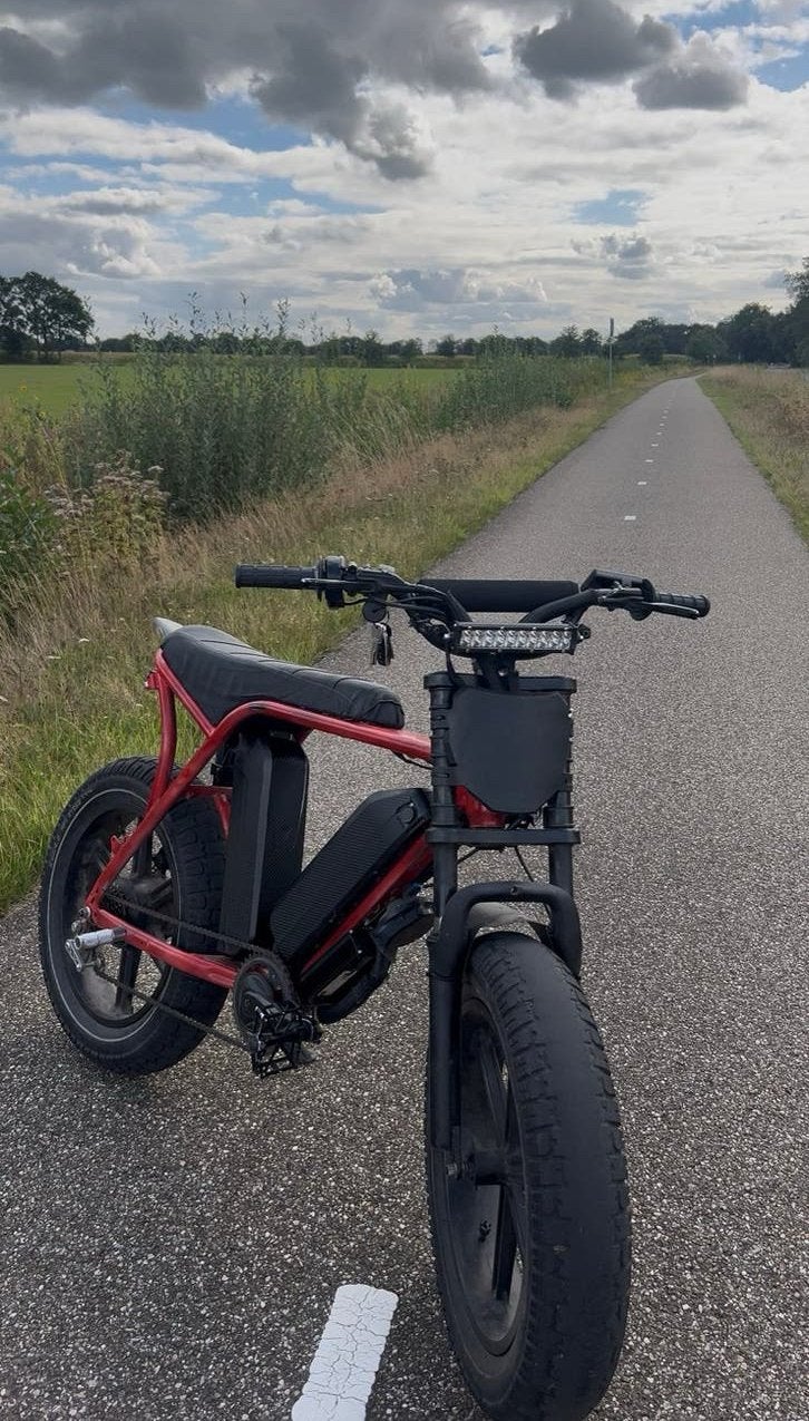 Fatbike v8 | Uniek build, Minder dan 30 km per accu, Gebruikt, 55 tot 59 cm, Ophalen