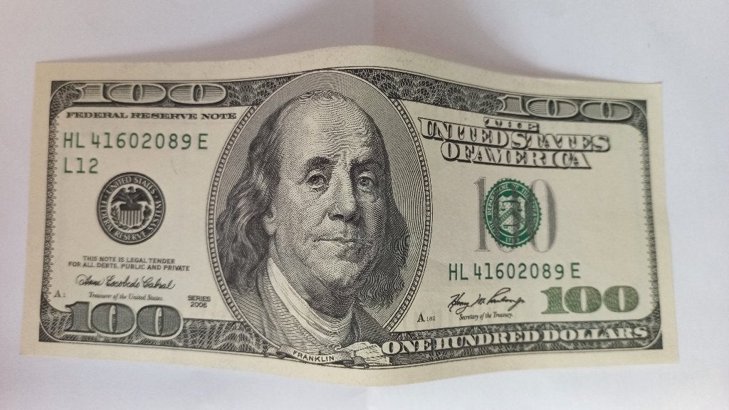 USA 100 dollars biljet, Ophalen of Verzenden, Noord-Amerika, Los biljet