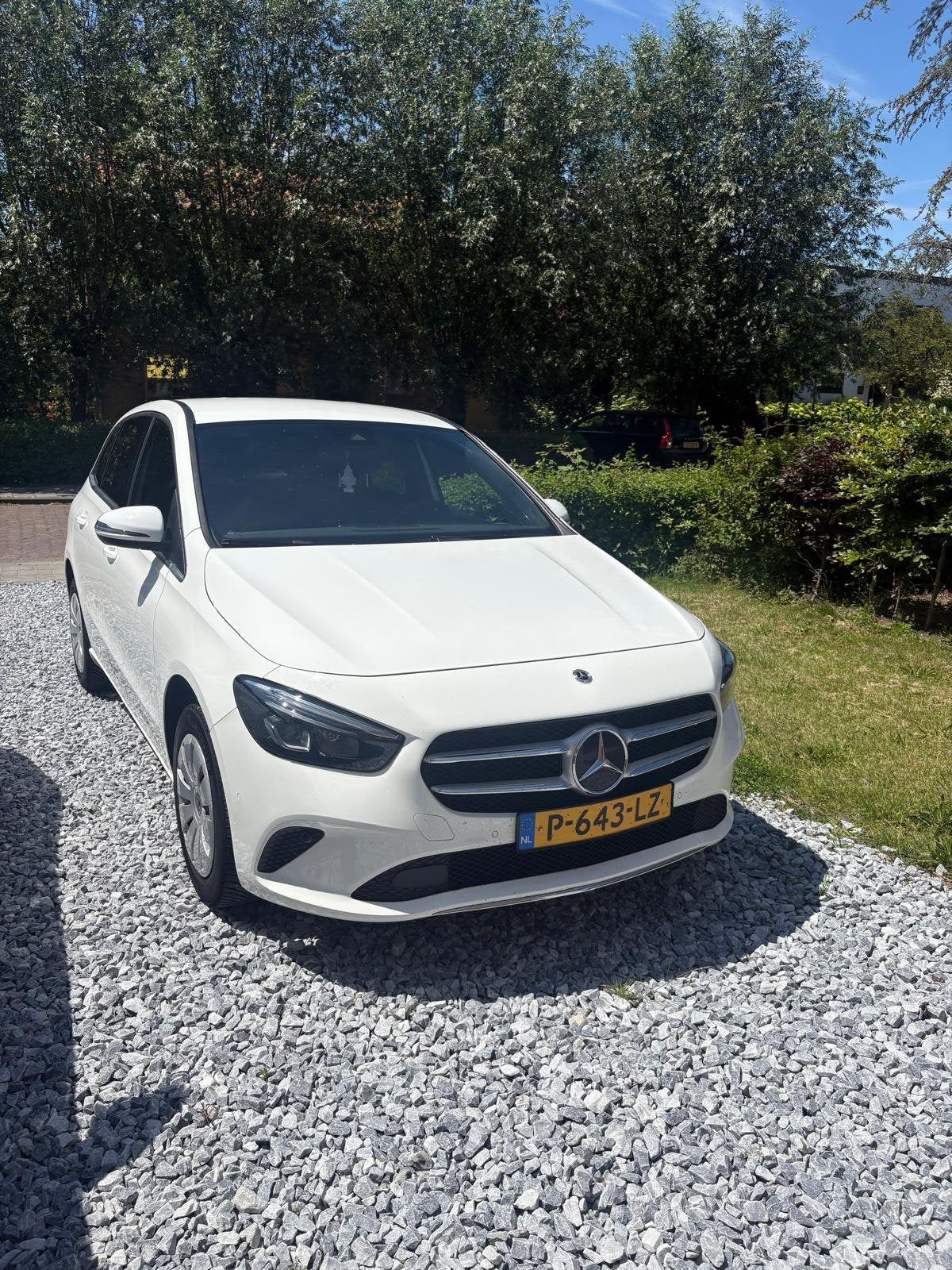 Mercedes-Benz B-Klasse B200 2022 Wit, Auto's, Automaat, Diesel, Particulier, 168 €/maand