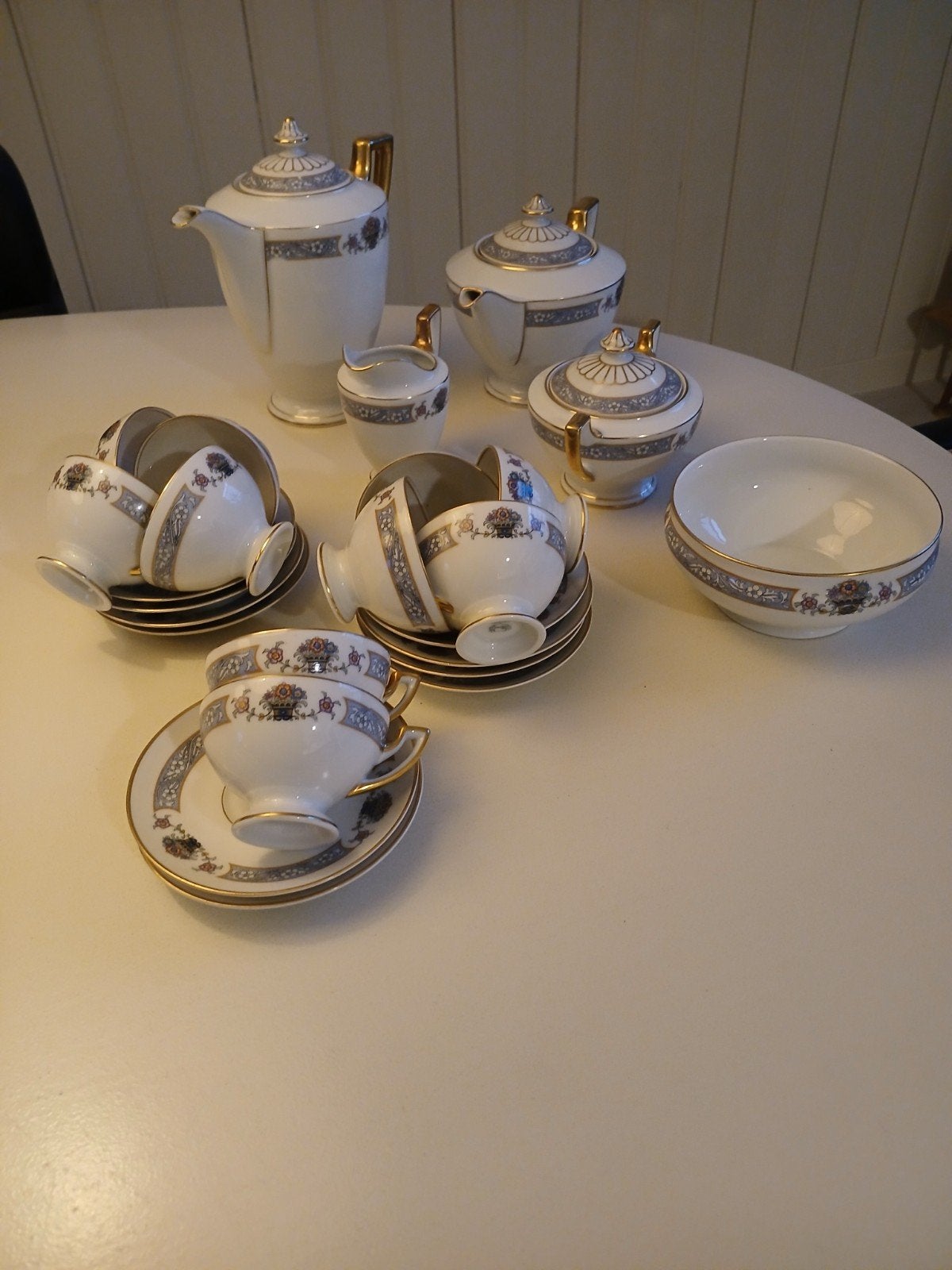 porseleinen Thomas Bavaria koffie en thee servies , Leeuward, Antiek en Kunst, Ophalen of Verzenden
