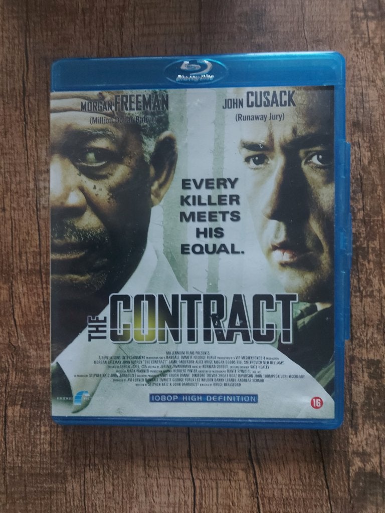 Blue ray disc The contract (met o.a. Morgan Freeman), Ophalen of Verzenden, Gebruikt, Actie