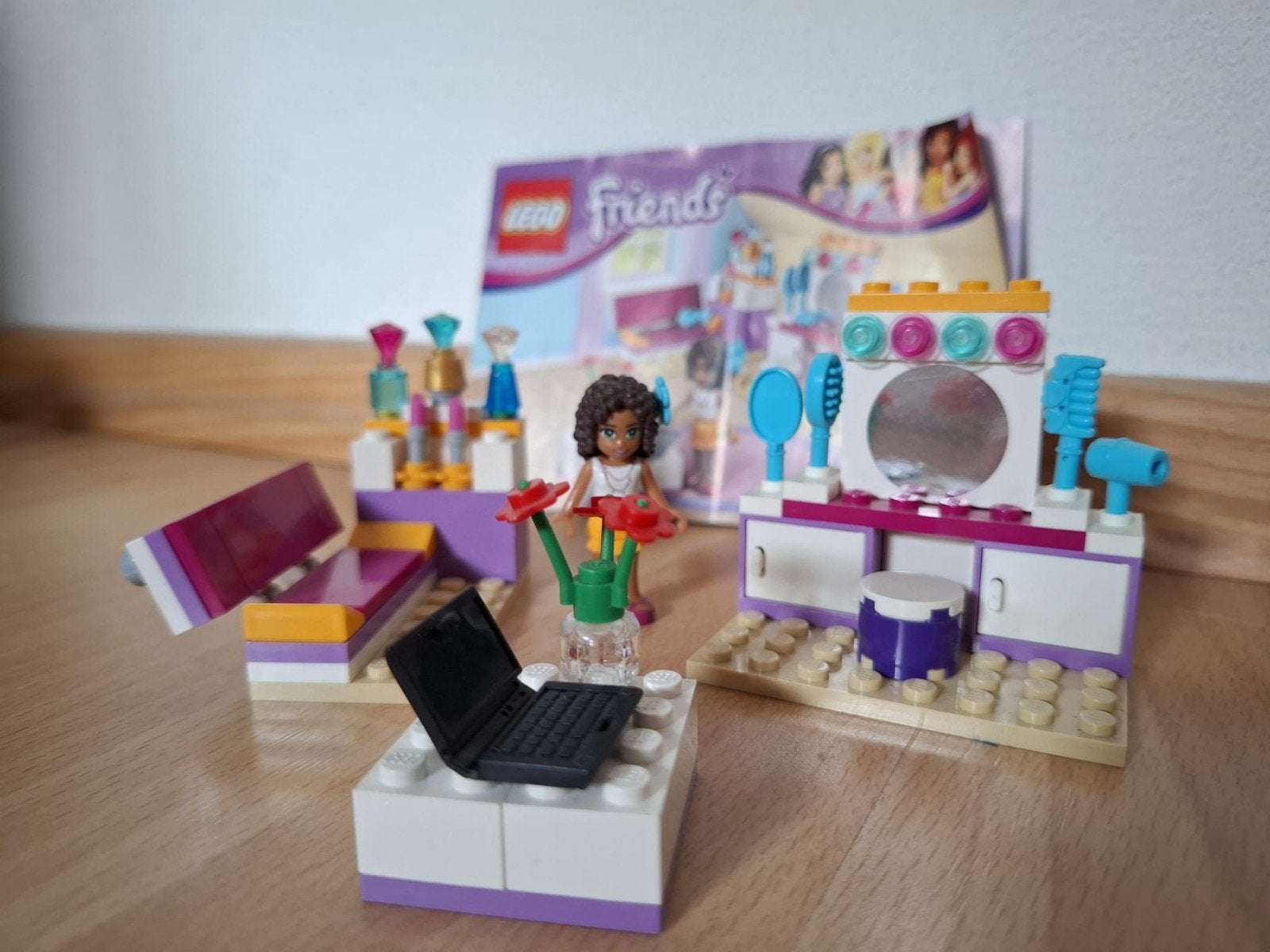 LEGO Friends Heartlake Kapsalon Set, Lego, Friends, Zo goed als nieuw, Complete set