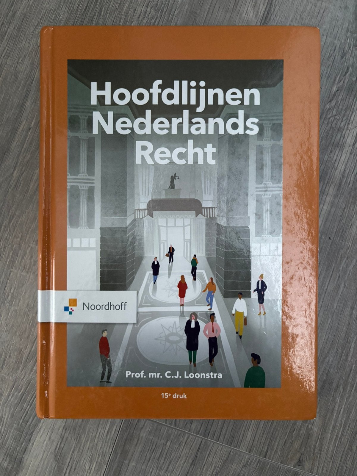 Hoofdlijnen Nederlands Recht - Prof. mr. C.J. Loonstra, Ophalen of Verzenden, Gamma, Gelezen, HBO