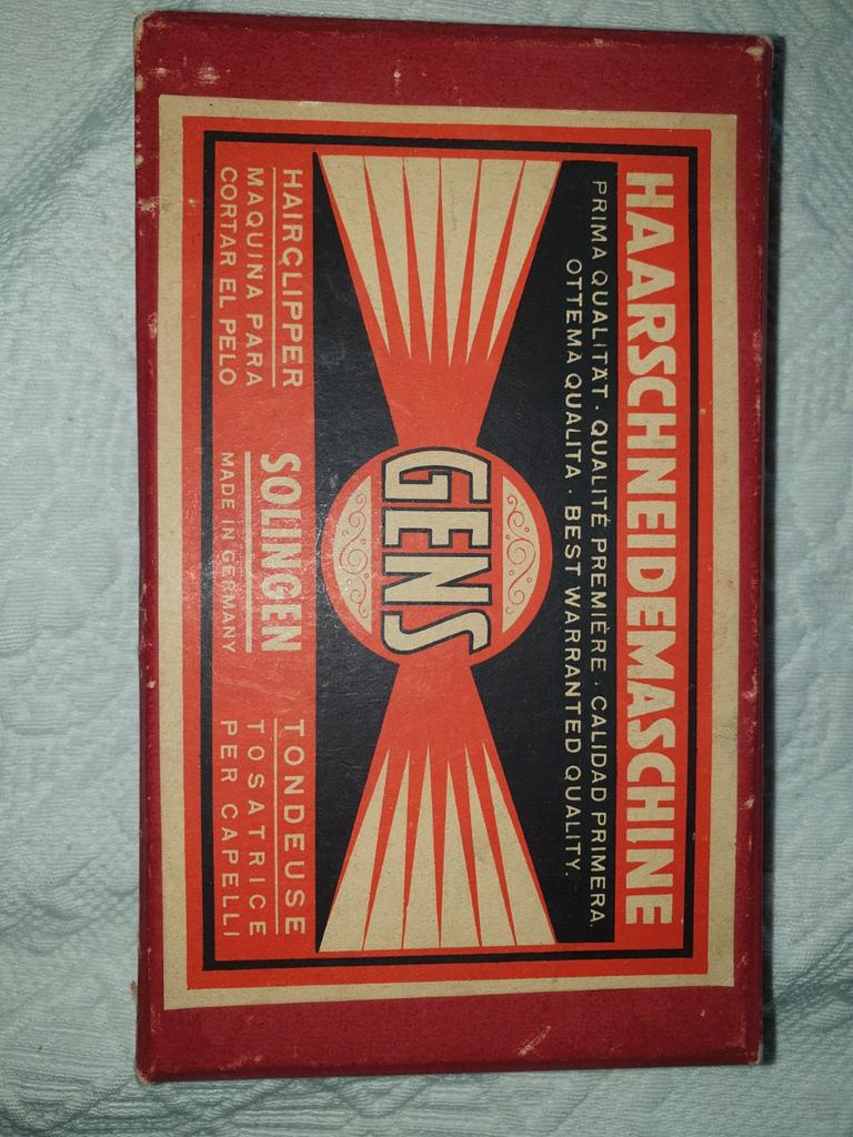 Vintage GENS Haarsnijmachine - Made in Germany, Ophalen of Verzenden