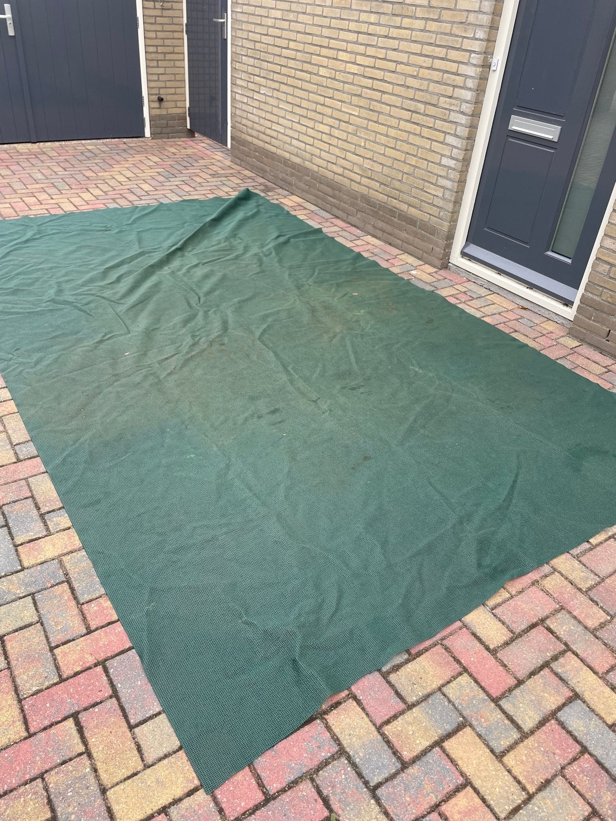 Gebruikt Tenttapijt 4.5 x 3M, Ophalen, Gebruikt