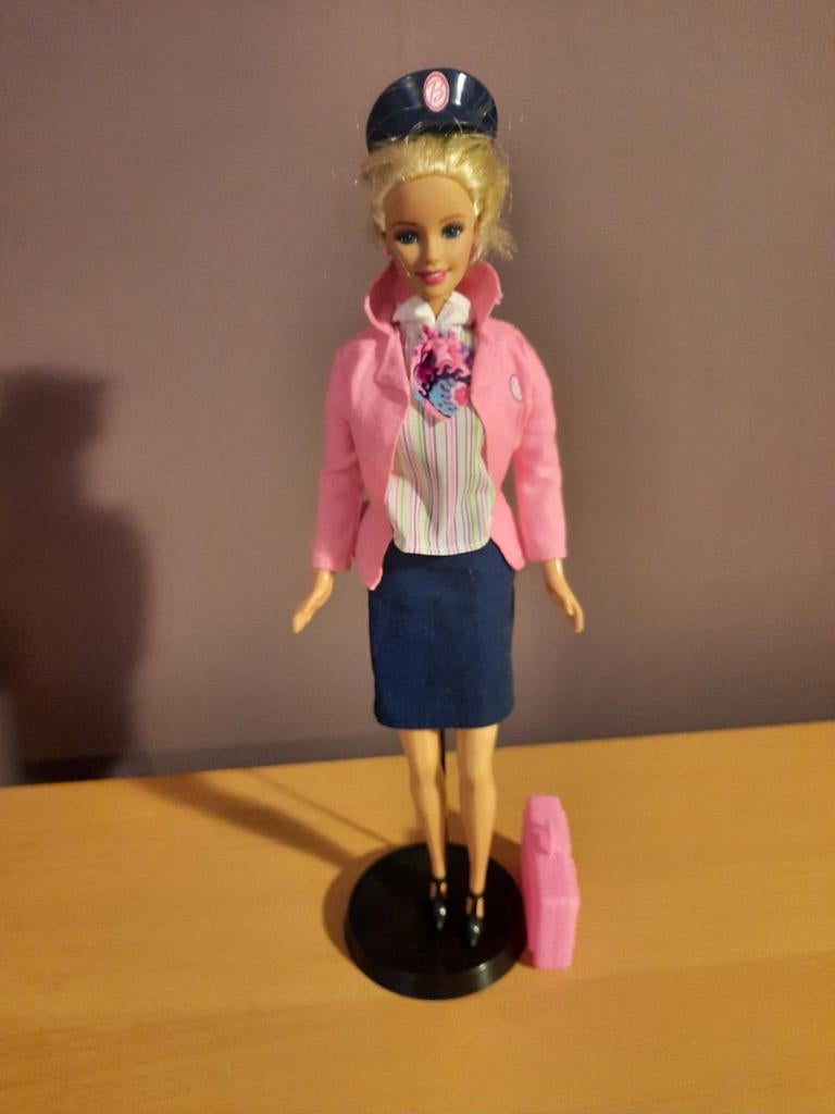Barbie pop travel train fun standaard niet inbegrepen, Ophalen of Verzenden, Gebruikt, Barbie
