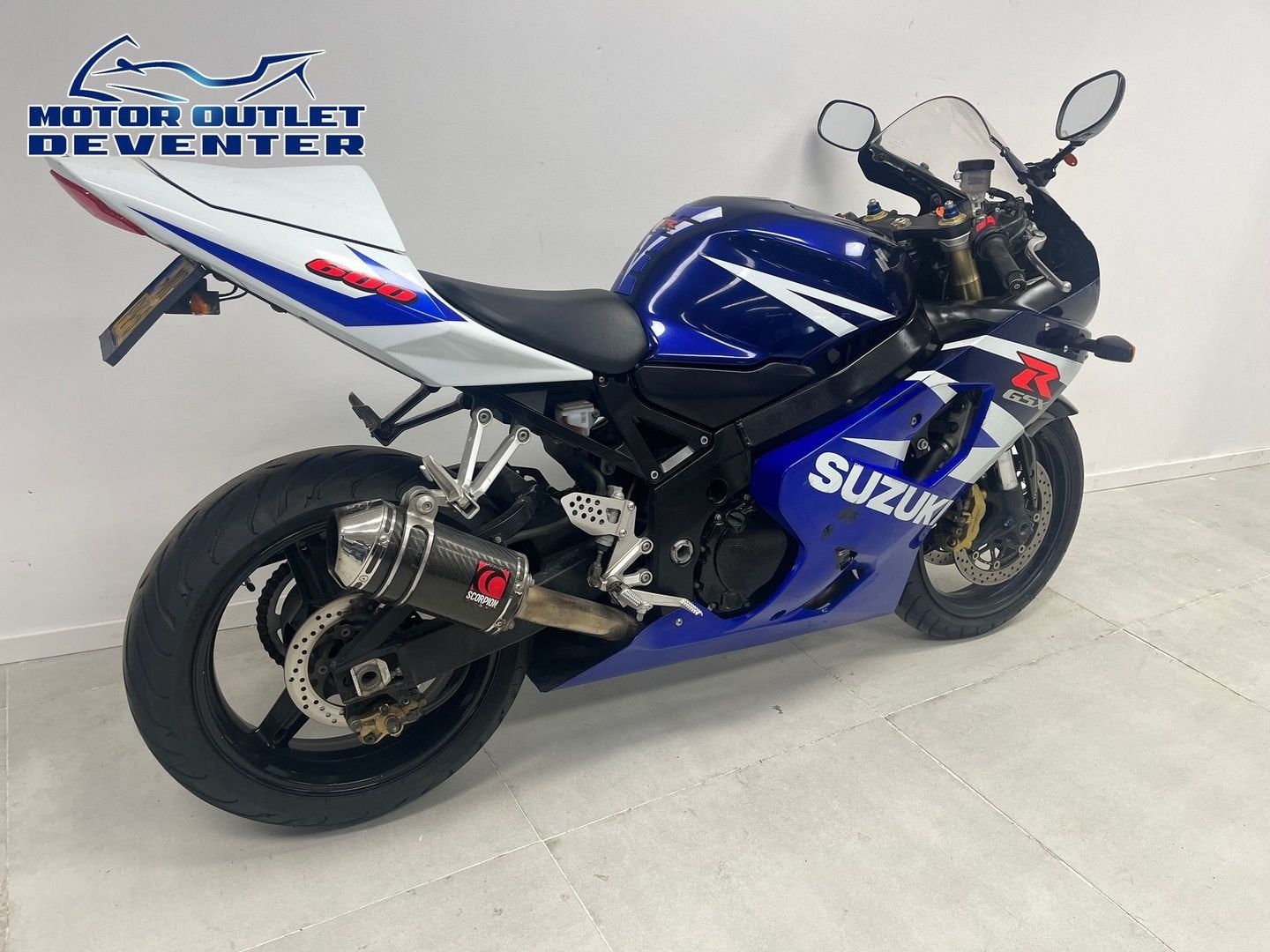 SUZUKI GSX-R 600 (bj 2004)lichte schade links, Motoren, SUZUKI, 4 cilinders, Motorrijbewijs A, Bedrijf