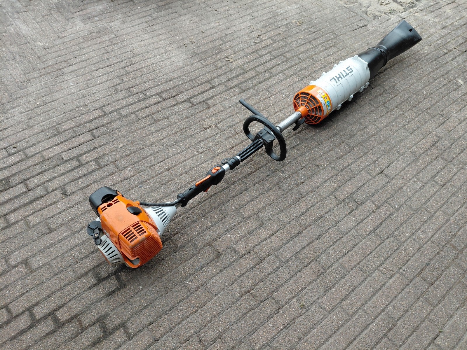stihl KM130 R + BG-KM bladblazer, Ophalen, Benzine