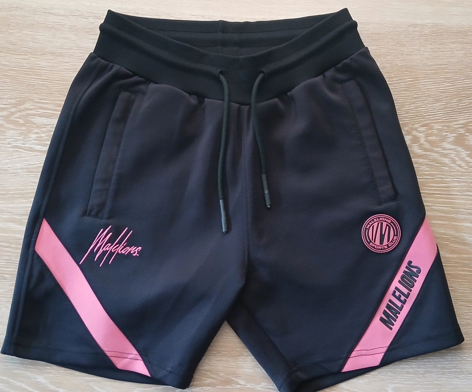 Malelions short sportbroek maat S, Ophalen of Verzenden, Zo goed als nieuw, Zwart, Algemeen