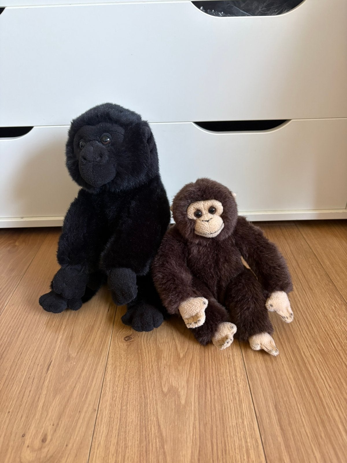Knuffels Gorilla en Aapje WNF, Ophalen, Zo goed als nieuw, Overige typen