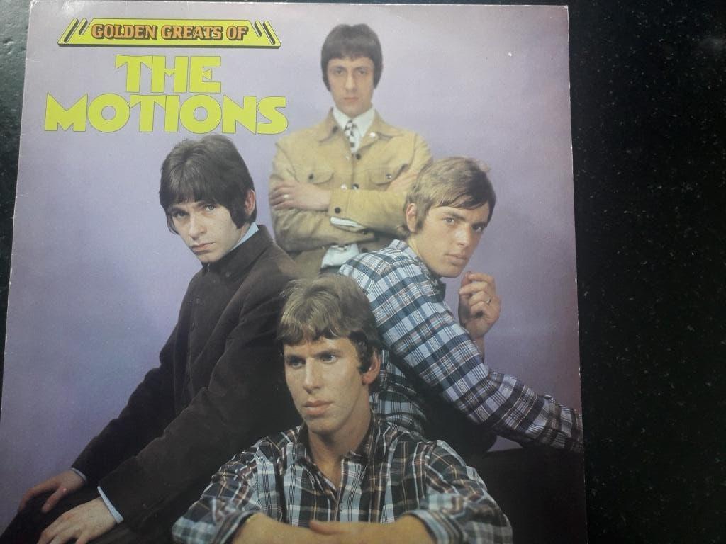 MOTIONS - GOLDEN GREATS - NEDERBEAT - SXTIES - LP, Ophalen of Verzenden, Gebruikt, Overige formaten