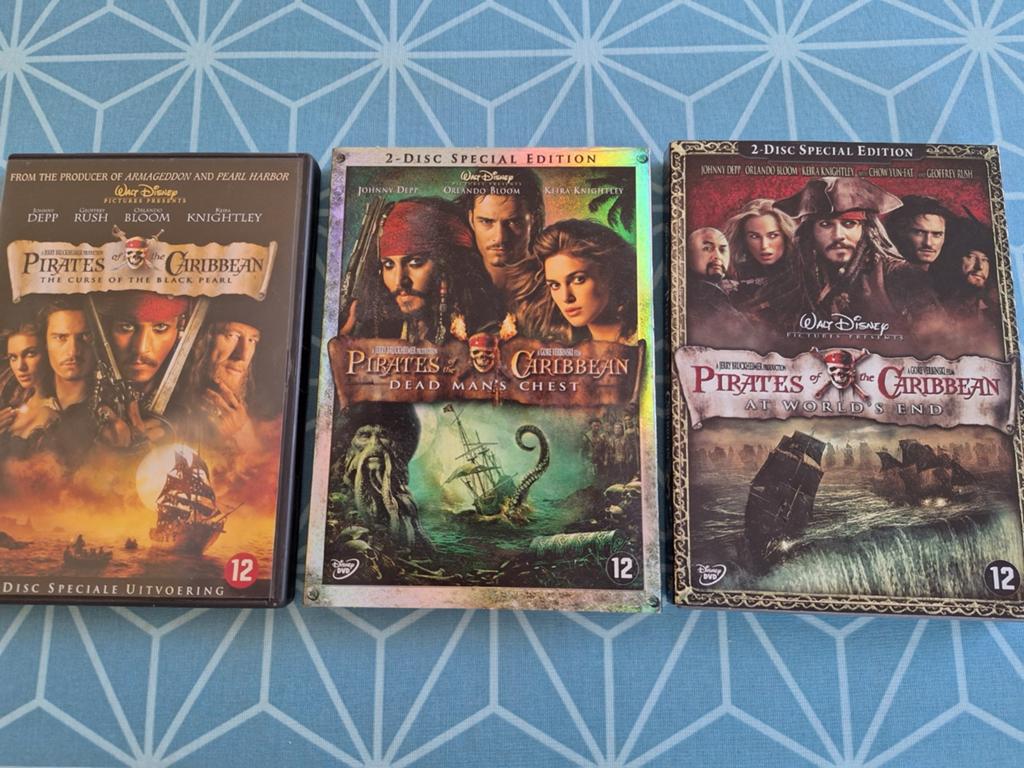 Pirates of the Caribbean DVD3-luik SPECIAL EDITION., Vanaf 12 jaar, Ophalen of Verzenden, Nieuw in verpakking, Boxset