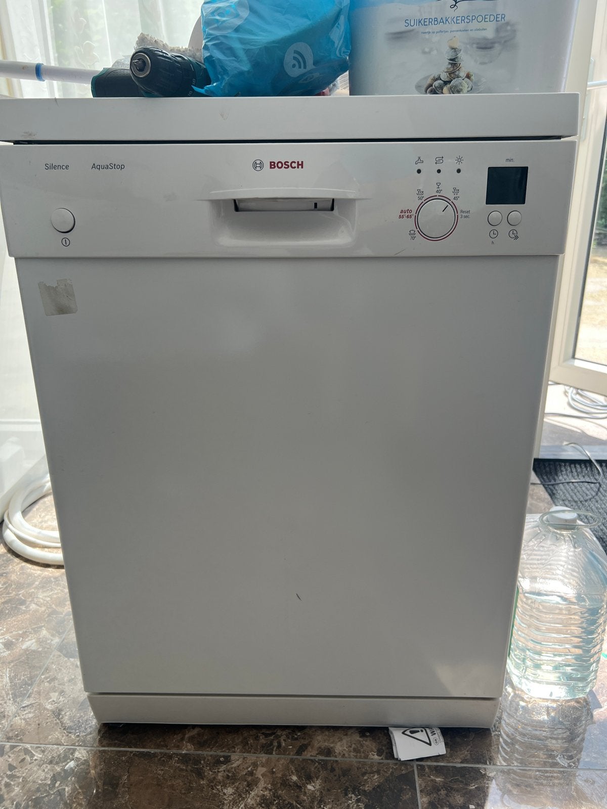 Bosch Vaatwasser - Silence AquaStop, Ophalen, Gebruikt, 60 cm of meer, Eco programma