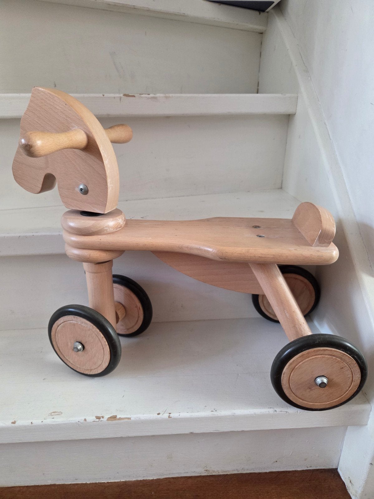houten loopfiets paard, Ophalen, Gebruikt, Loopfiets