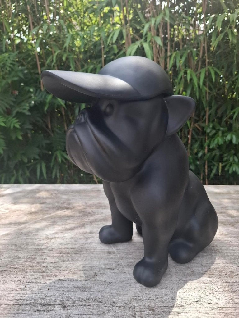 bulldog mat zwart.., Verzamelen, Ophalen, Nieuw, Dier