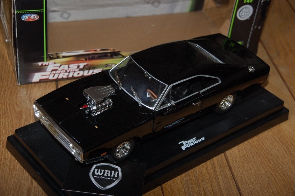 1:18 DODGE CHARGER DOM Fast and Furious Joyride WRH, Verzenden, Zo goed als nieuw, Auto, ERTL