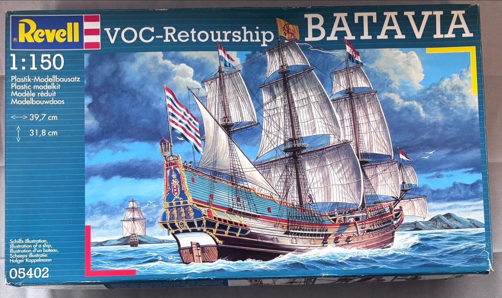 Revell VOC-Retourschip Batavia 1:150 Modelbouwkit - Nieuwsta, Ophalen, Zo goed als nieuw, 1:50 tot 1:200, Revell