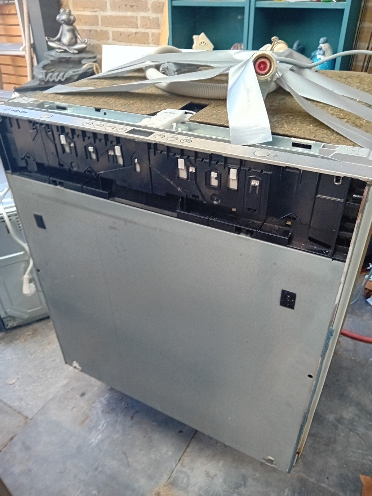 Bosch inbouw vaatwasmachine, Witgoed en Apparatuur, Vaatwasmachines, Ophalen, Gebruikt, Minder dan 85 cm, 60 cm of meer