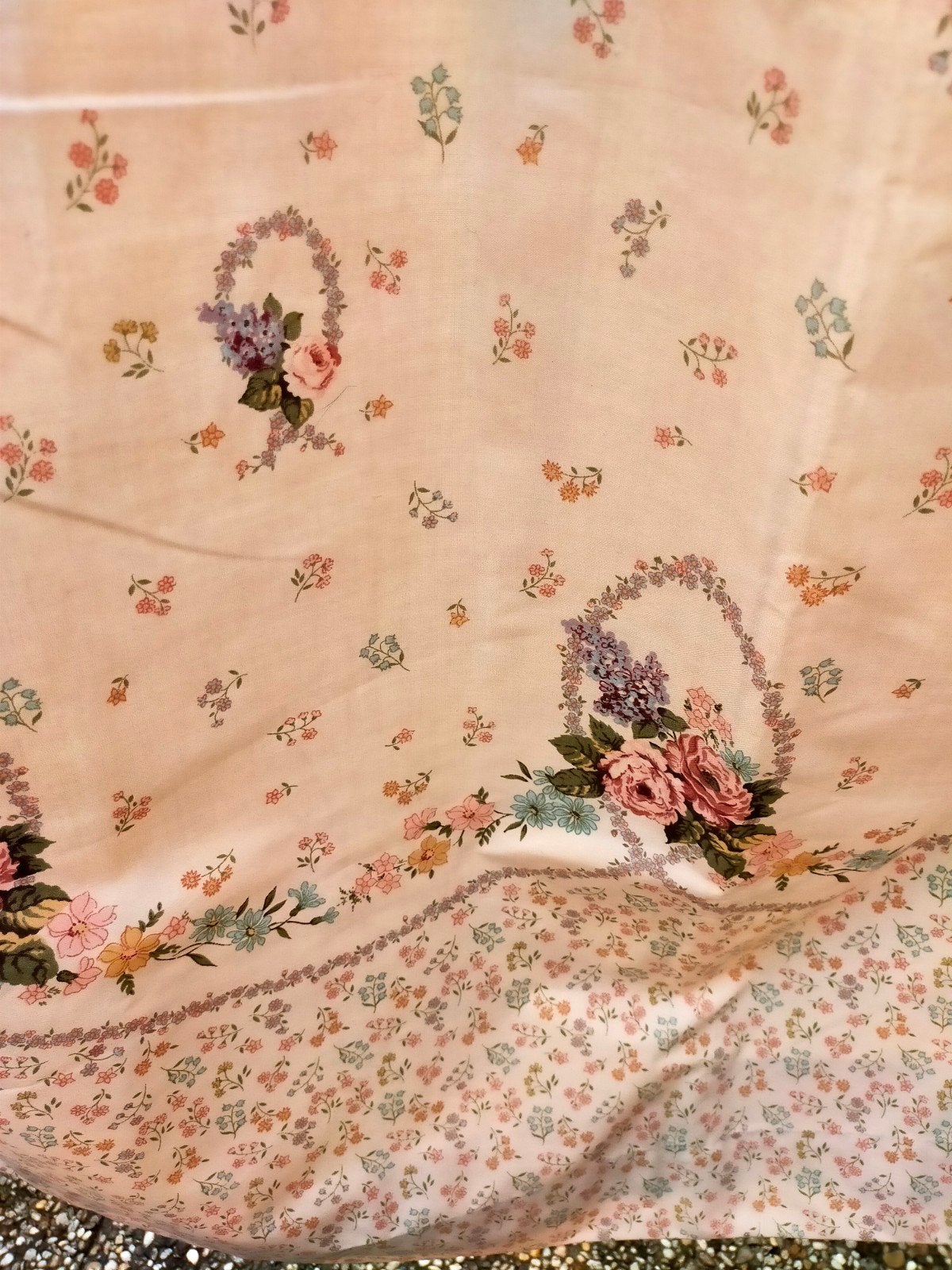Antieke/Vintage Franse  gordijnen, Ophalen of Verzenden, Beige, Katoen