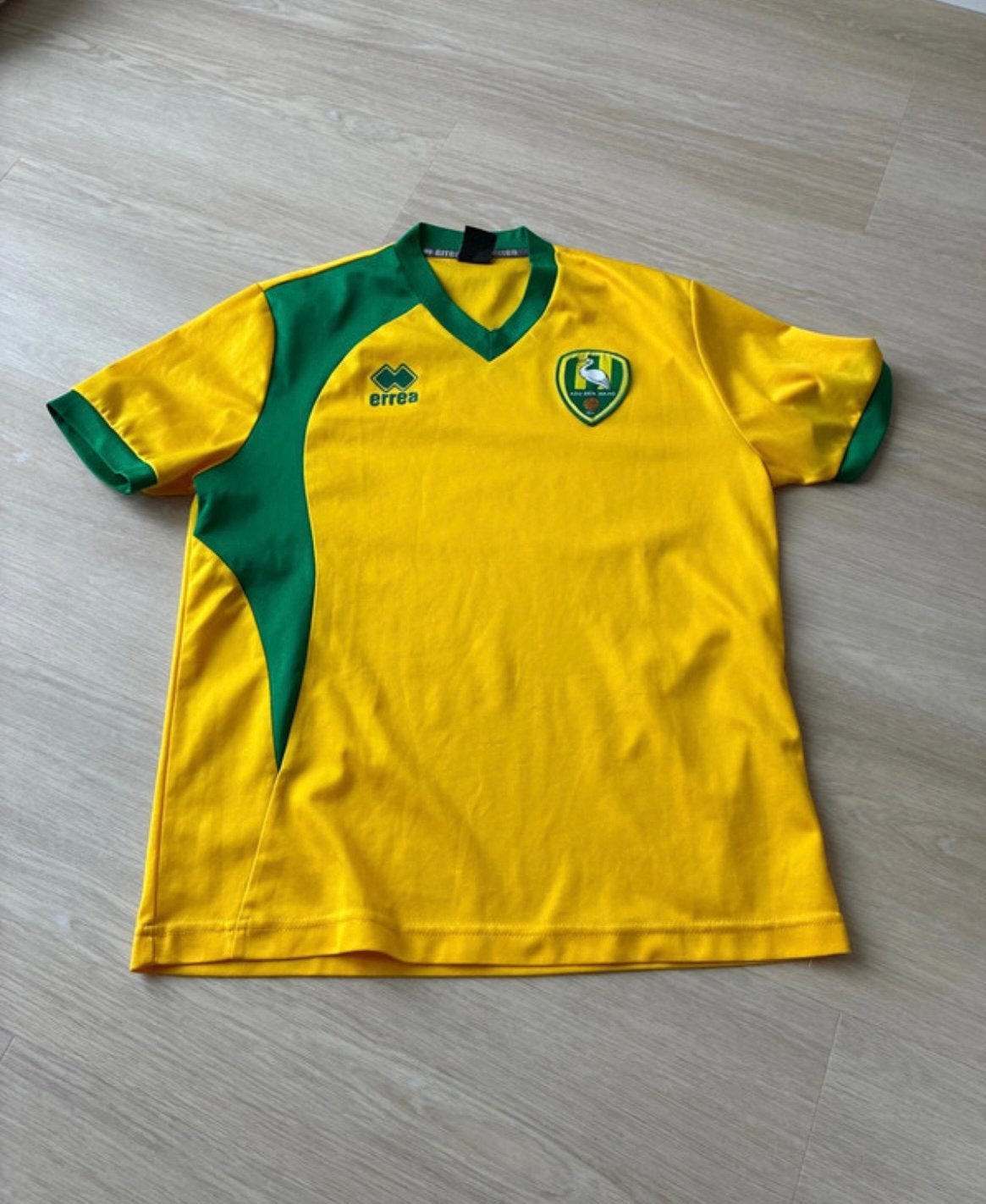 ADO Den Haag shirt sponser Errea, Sport en Fitness, Maat S, Verzenden, Gebruikt, Shirt