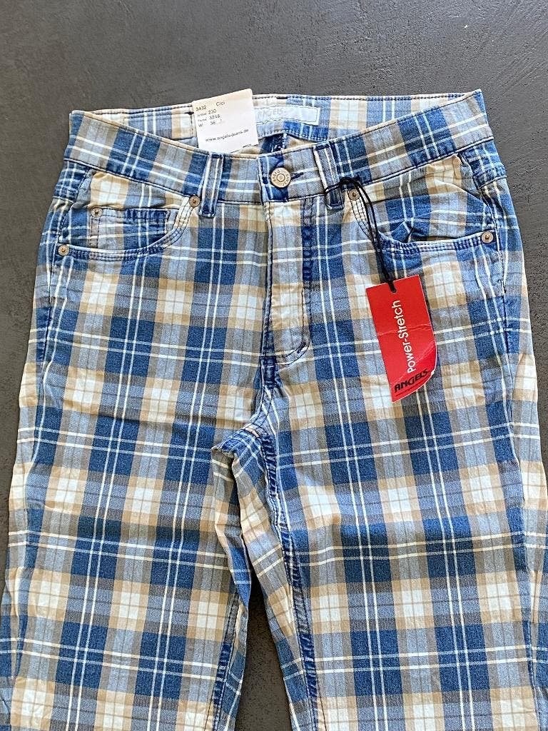J78/7 Nw: Angels Cici broek spijkerbroek jeans mt 36=S/L32, Blauw, Nieuw, Ophalen of Verzenden, W28 - W29 (confectie 36)