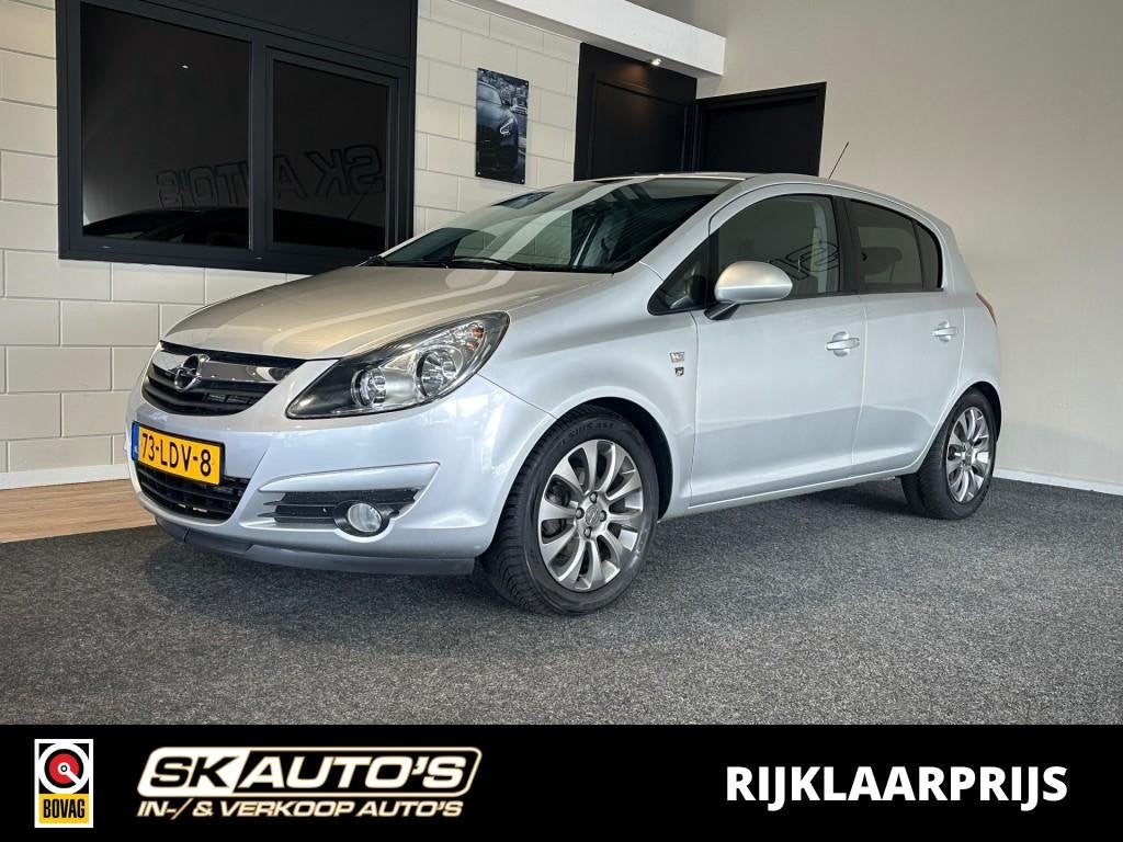 Opel CORSA 1.4-16V 111 EDITION l NAP l AUTOMAAT l CRUISE l N, Euro 5, 101 pk, Gebruikt, 4 cilinders