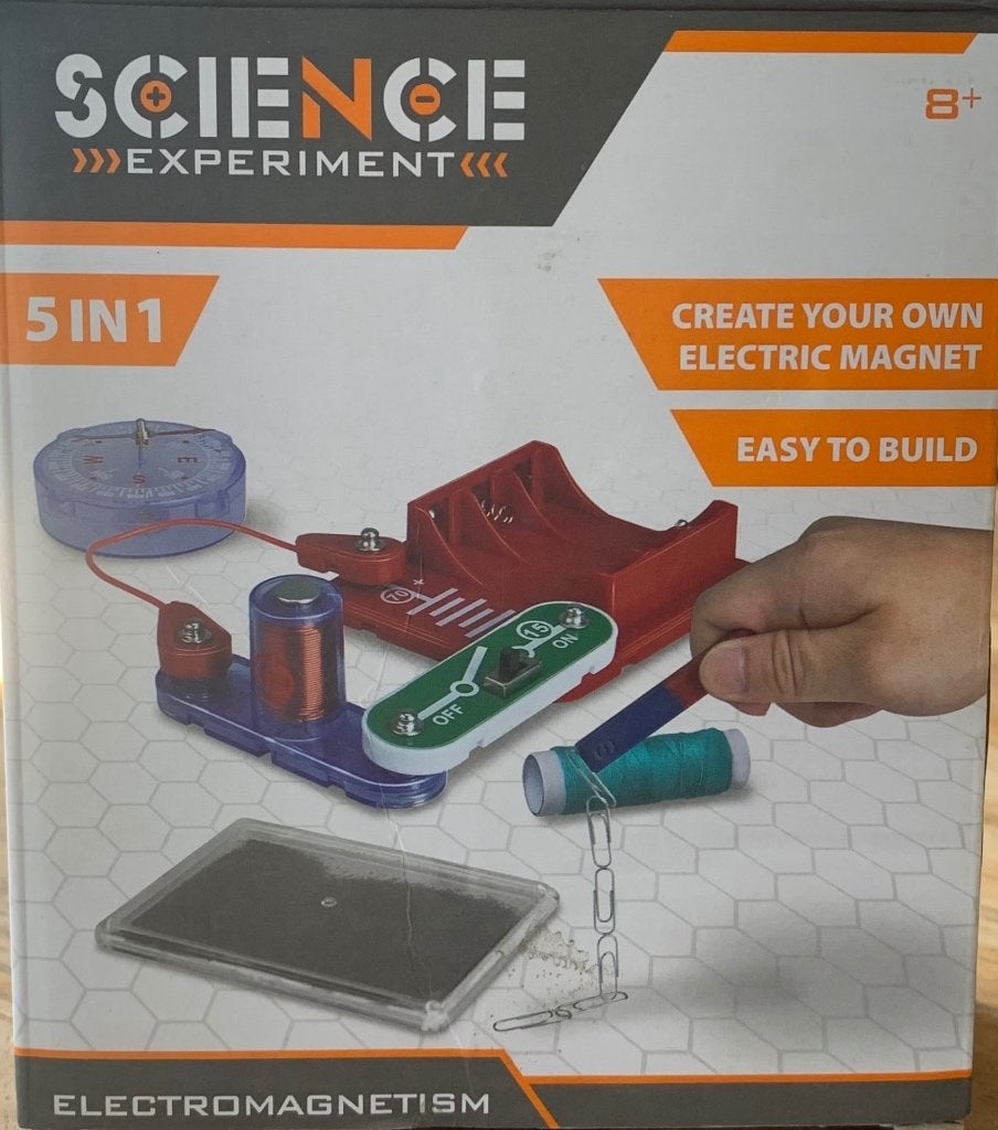 Science Experiment Elektromagneet, Ophalen of Verzenden, Zo goed als nieuw