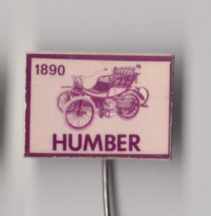Auto Humber speldje, Gebruikt, Niet vindbaar, Niet vindbaar, Speldje of Pin