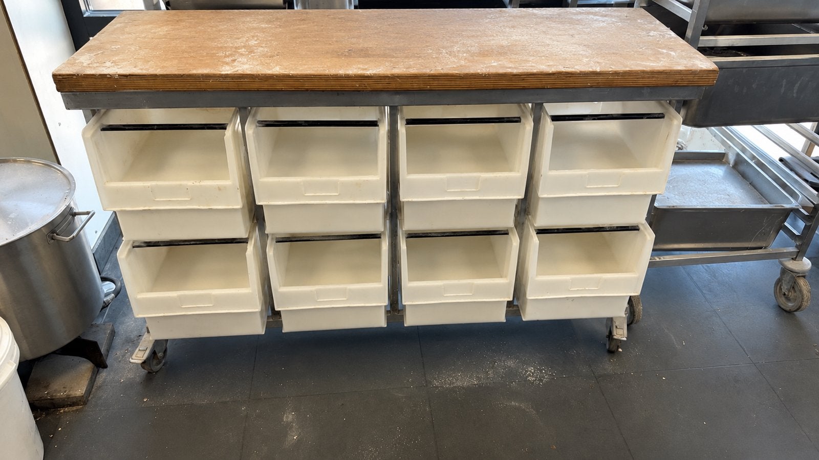 Grondstoffen werktafel, Ophalen of Verzenden, Zo goed als nieuw