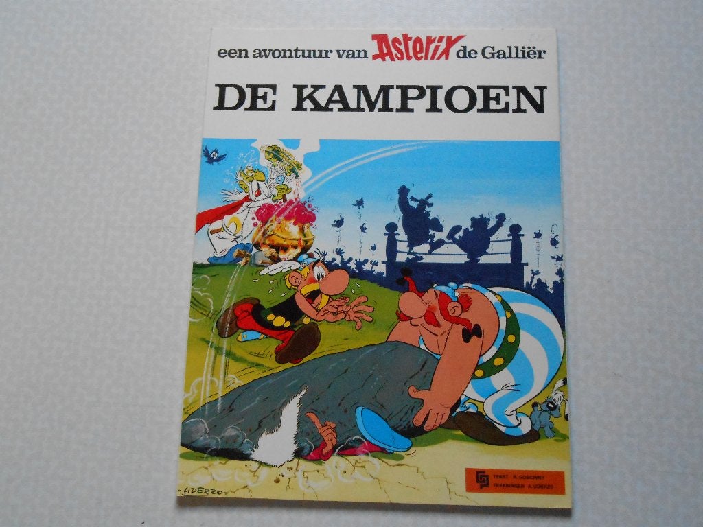 Asterix 6 De kampioen 1969 1 ste druk., Boeken, Stripboeken, Eén stripboek, Nieuw, Ophalen of Verzenden, Uderzo & Goscinny